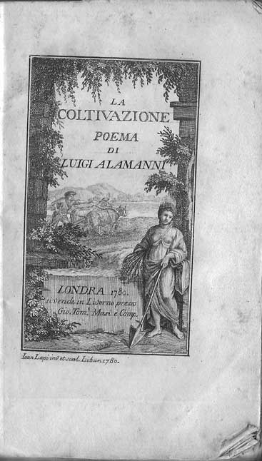 ALAMANNI, LUIGI. - La coltivazione.